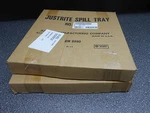Lot Of Justrite 10177 1.25" Tall X 13.75 O.d. 1/4 Gallon Capacity Spill Trays. Fixed Price $59.99.
