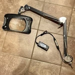 Oc White 82400 Uv Magnifierlight Ar 43IN Blk 36NA94 Tested Scratched. Fixed Price $775.00.