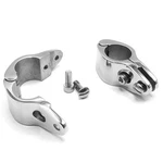 Amadget Bimini Top Hinge Rail Mount, 2 Pcs Marine Boat Jaw Slide Stainless.... Fixed Price $33.99.