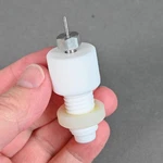 Ace Glass 5801-14 Adapter, Column End + Stainless Steel Tubing 5809-12. Fixed Price $20.00.