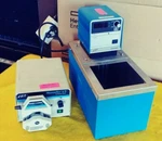 Cole Palmer Master Flex L/s 7518-00, 7554-80 W/ Polystat Water Bath 12105-30 (*). Fixed Price $675.00.