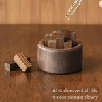 Walnut Stack Essential Oil Diffuser, Slow Release Fragrance, Office Stick Set. Fixed Price $8.85.