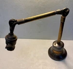 Vintage O.c. White Brass Liberty Bell Desk Lamp - Avertising Plate Original. Fixed Price $370.00.