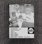 MBB-1600 Precision Hining Machine Operator Maint Manual Fits 1966 Sunnen Ms Jic. Fixed Price $19.20.