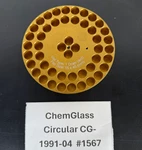 Chemglass CG-1991-04* Circular Top Hot Plate Reaction Block Dram (4ML) VIALX48. Fixed Price $139.99.