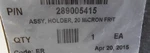 Waters Part No. 289005415 Assy Holder 20 Micron Frit Per Pack, Total. Fixed Price $39.99.