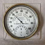 Vintage Abbeon Supply Co. - Relative Humidity & Temperature Indicator Model M2A4. Fixed Price $49.99.