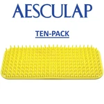 10X Lot Aesculap JF944 Surgical Silicone Sterilization Tray Case Pad Mat 9.75X4". Fixed Price $65.00.