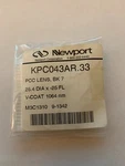 KPC043AR.33 Plano-concave Lens, N-BK7, D25.4MM, -25 Efl, 1064NM Newport. Fixed Price $41.00.