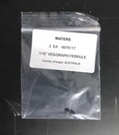 Waters, Ferrule, Graphite/vespel, Esi, 16-16, (p/n 700000343) Qty 2 *new Sealed*. Fixed Price $19.99.