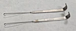 Two V. Mueller BE-395 Tracheotomy Hook News 1/2" (A6F). Fixed Price $19.99.