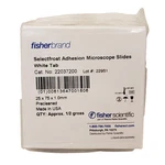 Fisherbrand 22-037-200 Selectfrost Adhesion Slides, White Tab 25X75X1MM 144PCS. Fixed Price $33.75.