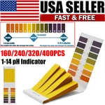 1-14 Ph Indicator Strips Laboratory Paper Litmus Tester Urine SALIVA160-400. Fixed Price $7.99.