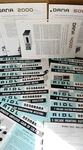 1962 Ridl Large Lot Of Data Sheets + Other Paperwork Dana Nuclear. Fixed Price $99.99.