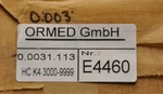 Artromot K3 Knee Cpm Hand Controller Ref 0.0031.113 Ormed Gmbh E4460. Fixed Price $229.99.