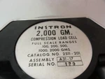 Instron A31-17 Compression Load Cell 2000 Gm. Fixed Price $125.00.