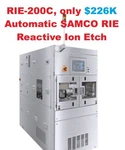 RIE-200C, Automatic Samco Reactive Ion Etch-brand New Unused Original Crates. Fixed Price $226000.00.