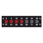 Digi-sense Reversible 7-POINT Horizontal Temperature Label Black/red, 0-30C/3.... Fixed Price $45.72.