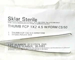 Lot Of 6 Sterile Rat Tooth Tissue Forceps Thumb Kocher 4 " Surgical 1X2 CS/50. Fixed Price $7.99.
