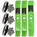 Spindle Center Outer Blades Kit For Yard-man LT46 LT-46. Fixed Price $116.95.