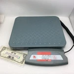 Ohaus SD35 Shipping Bench Scale 77 Lb. Max Weight Electric Battery Works Fine. Fixed Price $139.99.