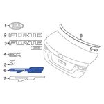 Kia 86315M6200 Rear Deck Lid Emblem. Fixed Price $59.59.