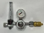 Western Enterprises M1-540-15FM Flowmeter Style Gas Pressure Regulator W/gauge. Fixed Price $200.00.