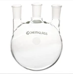 Chemglass CG-1522-50 Flask, Round Bottom, 2000ML, Heavy Wall, 3-NECK, 24/40. Fixed Price $239.41.