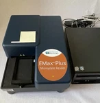Molecular Devices Emax Plus Microplate Reader With Computer Power On. Fixed Price $2963.00.