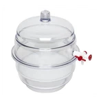 Bel-art Space Saver Polycarbonate Vacuum Desiccator F42027-0000. Fixed Price $99.99.