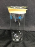Varian Vankel Glass 2000ML 2L Clear Vessel Easealign Dissolution Testing W/ring. Fixed Price $109.99.