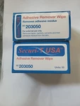 Box Securi-t Usa 203050 Adhesive Remover Wipes Ex 2023-4 Hollister Ostomy. Fixed Price $18.00.