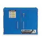 Justrite 24120 Hazardous Material Storage Cabinet, Gal, Shelves, Wood. Fixed Price $1149.99.
