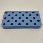 Nalgene 5030-0505 System 100 Cryogenic Vial Holder Rack 5X5 Array, Blue. Fixed Price $39.99.