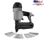 Ergonomic Pneumatic 18-GAUGE 2" Brad Nailer W/ 2000 Nails Trim & Moulding New. Fixed Price $63.36.