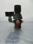 Amflo 4125A Standard Air Line Regulator W/ Wika Gauge, 110111. Fixed Price $50.00.