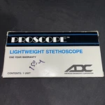 American Diagnostic Corporation Adc 670 Proscope Dual Head Stethoscope. Fixed Price $11.02.
