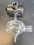 Perkinelmer Cyclonic Spray Chamber W/ Adapter For Optima 2/4/5/7/8X00. Fixed Price $450.00.