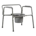 Dynarex 10374 Commode Chair, Gray, Steel. Fixed Price $99.95.