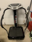 Confidence Fitness Whole Body Vibration Plate Trainer Machine With Arm Straps. Fixed Price $175.00.