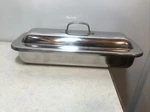 Vintage Polar Stainless 18-8 Surgical Dental Instrument Shrapnel Debris Tray Lid. Fixed Price $34.49.