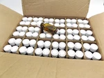 Case Of 72 Centor P-801 Amber Glass Oval Oz With Clic-loc Top. Fixed Price $246.45.