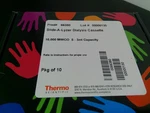 Thermo Scientific 66380 Slide Lyzer Dialysis Cassette Box Of 10, 10000 Mwco. Fixed Price $94.00.