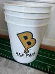 Brewer's Best Ale Pail 6 Gallon Plastic Fermenter Bucket With Lid Handle. Fixed Price $36.25.