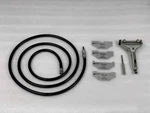 Zimmer Air Dermatome W Drive Gas Hose + 4X Plate Blade Ref 00-8801-001-00 #4. Fixed Price $1430.00.