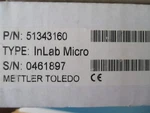 Mettler Toledo 51343160 Inlab Micro Ph Combination Electrode. Fixed Price $174.98.