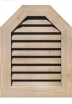 Ekena Millwork Octagon Wood Gable Vent 17 X Unfinished Smooth Pine 2 Set. Fixed Price $166.82.